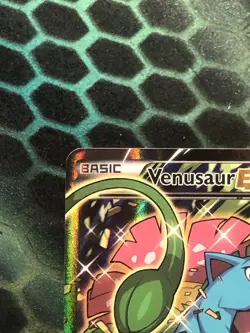 Pokemon 2016 Venusaur EX XY123 XY Holo Full Art Black Star Promo Pokemon TCG - Image 3