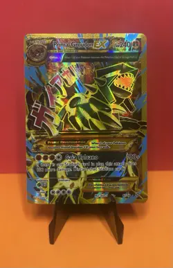 Pokemon 2015 -Primal Groudon EX (Shiny Full Art) 97/98 XY - Ancient Origins Holo - Image 1