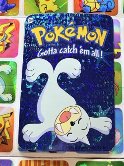 Pokemon Charizard Vintage Pocket Monsters Vending HOLO Prism Sticker 99 Nintendo - Image 2