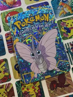 Pokemon Holo Vintage Pocket Monsters Vending Prism Sticker Nintendo collections - Image 1