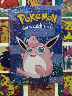 Pokemon Holo Vintage Pocket Monsters Vending Prism Sticker Nintendo collections - Image 4