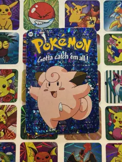 Pokemon Holo Vintage Pocket Monsters Vending Prism Sticker Nintendo collections - Image 1