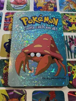 Pokemon Holo Vintage Pocket Monsters Vending Prism Sticker Nintendo collections - Image 4