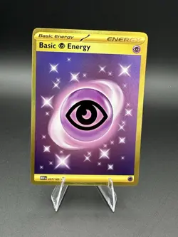 Pokemon Basic Psychic Energy 207/165 Sv: Scarlet & Violet 151 Hyper Rare Holo - Image 1