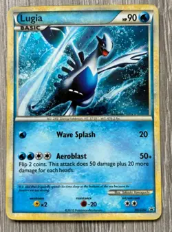 Pokemon TCG Lugia - HGSS02 - Holo Promo Heart Gold Soul Silver - Image 1