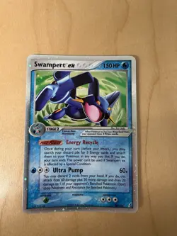 Pokemon Swampert ex 98/100 EX Crystal Guardians Ultra Rare Holo 150 HP - Image 2