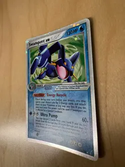 Pokemon Swampert ex 98/100 EX Crystal Guardians Ultra Rare Holo 150 HP - Image 3
