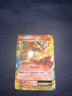 2016 Pokemon TCG Charizard EX XY Evolutions 12/108 Ultra Holo Rare NM - Image 1