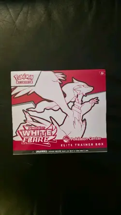 Pokemon Center White Flare Elite Trainer Box (New & Sealed) - Image 1