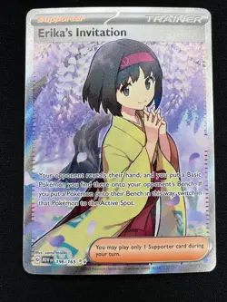Erika's Invitation #196/165 Ultra Rare - Pokemon Scarlet & Violet 151 -Near Mint - Image 1