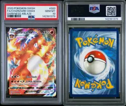 Pokemon TCG Charizard VMAX Darkness Ablaze 020/189 PSA 10! - Image 3