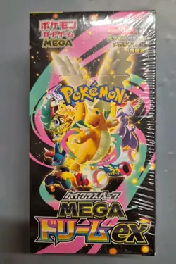 Pokemon Mega Dream Booster Box Factory Sealed Japanese 2025 10 Packs Pokemon - Image 1