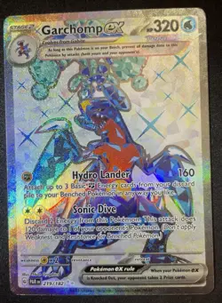 Garchomp ex 219/182 Ultra Rare Full Art - Pokemon Paradox Rift SV04 - Image 1