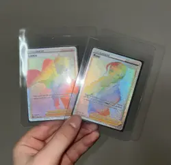 HUGE 135 Pokemon Foil Lot – ALL With Semi-rigid or Top-loader Protection – $0.99 - Image 2