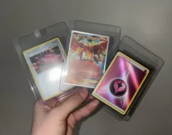 HUGE 135 Pokemon Foil Lot – ALL With Semi-rigid or Top-loader Protection – $0.99 - Image 5
