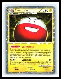 💥 ELECTRODE ULTRA RARE HOLO # 93/102 | PRIME TRIUMPHANT SET | Pokemon 2010 TCG - Image 1
