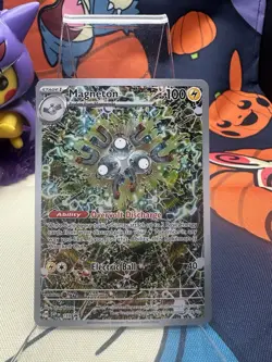 Pokemon TCG Magneton SVP 159 Surging Sparks Promo Near Mint Condition - Image 1