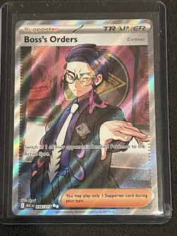 Pokemon 256/217 Ascended Heroes: Full Art Holo Trainer-Supporter Rare Corbeau - Image 1