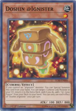 Doshin @Ignister - IGAS-EN006 - Common - 1st Edition - Lightly Played - Image 1