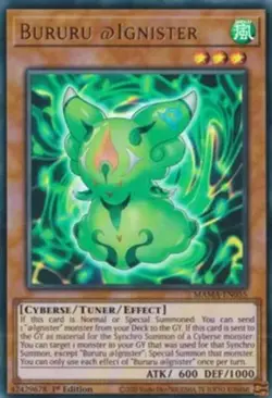 Bururu @Ignister - MAMA-EN055 - Ultra Rare - 1st Edition - Lightly Played - Image 1