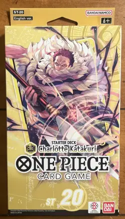ONE PIECE TCG Charlotte Katakuri (Yellow) Starter Deck (ST-20) New W PRB01 Pack! - Image 1