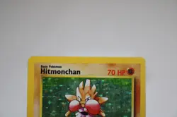 1999 Pokemon Base Set Unlimited Holo Card: Hitmonchan (7/102) - Creased/Damaged - Image 4