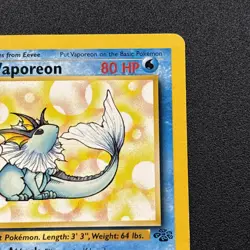 Vaporeon 28/64 Jungle Regular Non-Holo WOTC Pokemon Card Near Mint NM - Image 4