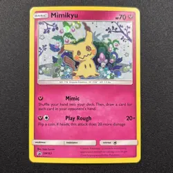 Mimikyu SM163 SM Holo Promo Pokemon Card NM/LP - Image 1