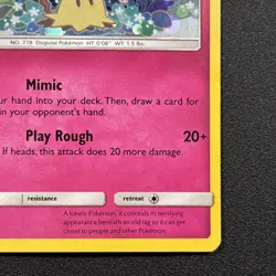 Mimikyu SM163 SM Holo Promo Pokemon Card NM/LP - Image 5