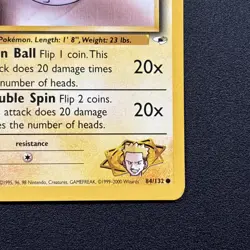 Lt. Surge's Voltorb 084/132 Gym Heroes Non-Holo Card Near Mint NM - Image 5