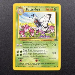 Butterfree 33/64 Jungle Non-Holo WOTC Wizards Pokemon Card Near Mint NM - Image 1