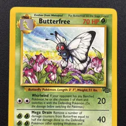 Butterfree 33/64 Jungle Non-Holo WOTC Wizards Pokemon Card Near Mint NM - Image 2