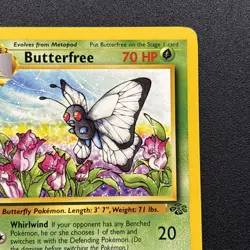Butterfree 33/64 Jungle Non-Holo WOTC Wizards Pokemon Card Near Mint NM - Image 4