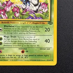 Butterfree 33/64 Jungle Non-Holo WOTC Wizards Pokemon Card Near Mint NM - Image 5
