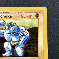 Machoke 034/102 Base Set (Shadowless) Regular Pokemon Card LP - Image 4