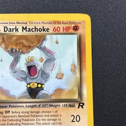 Dark Machoke 40/82 Team Rocket Non-Holo Pokemon Card Wizards Near Mint NM - Image 4
