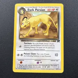 Dark Persian 42/82 Team Rocket Non-Holo Pokemon Card Wizards Near Mint NM - Image 1