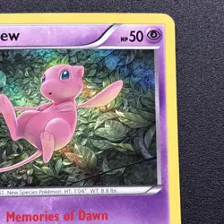 Mew 29/124 Fates Collide Holo Rare Pokemon Card Near Mint NM - Image 4