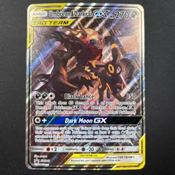 Umbreon & Darkrai GX SM241 JUMBO Promo Card Holo Pokemon Near Mint NM - Image 1