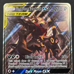 Umbreon & Darkrai GX SM241 JUMBO Promo Card Holo Pokemon Near Mint NM - Image 2