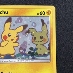 Pikachu SM162 SM Holo Promo Pokemon Card Near Mint NM - Image 4