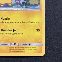 Pikachu SM162 SM Holo Promo Pokemon Card Near Mint NM - Image 5