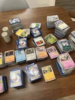 3750+Pokemon Card Bulk Lot - 15 Pounds - Common / Uncommon / Trainers/ NM - Image 1