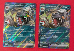 2X Arven's Mabosstiff Ex 139/182 STAMPED Prize Pack Series 8 Card NM - Image 1