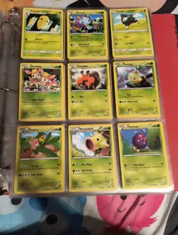 75 Grass Type Pokemon Card Lot - Image 1