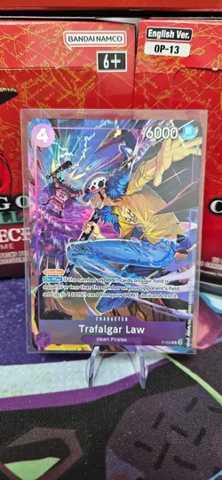 Trafalgar Law P-093 Illustration Box Promo - One Piece Card Game - Image 1