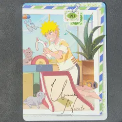 Naruto Uzumaki NRSA01-PU-006L4 Naruto Kayou Card Heavens Scroll NM English - Image 1