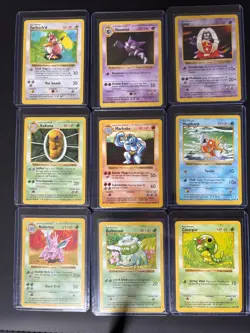 SHADOWLESS Pokemon Cards (No Duplicates!) **Lot of 38** Base Set - Vintage NM/LP - Image 1