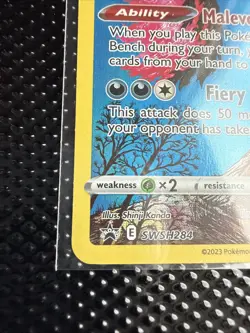 Galarian Moltres SWSH284 SWSH: Sword & Shield Promo Cards Holo - Image 4