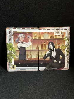 Kabuto Yakushi & Orochimaru Naruto Kayou PU-001 & PU-002 Anime Cards NM - Image 1